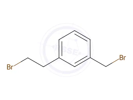 Chemical structure of 1-(2-Bromoethyl)-3-(bromomethyl)benzene