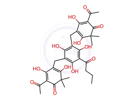 Chemical structure of Filixic acid ABA