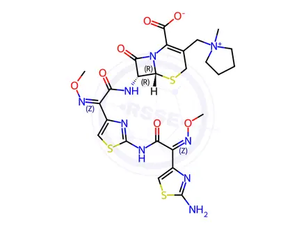 Chemical structure of Cefepime EP Impurity B