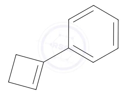 Chemical structure of 1-Phenylcyclobutene