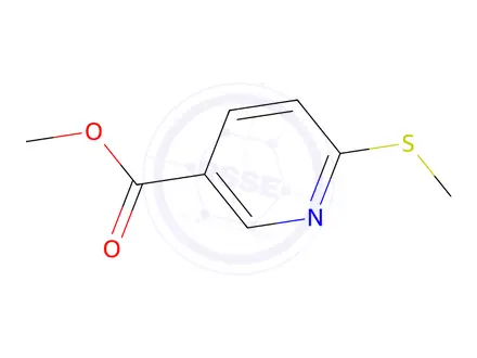 Chemical structure of Methyl 6-(methylthio)nicotinate