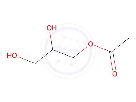 Chemical structure of Glycerol 1-Acetate (Technical grade)