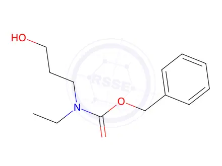 Chemical structure of Benzyl ethyl(3-hydroxypropyl)carbamate