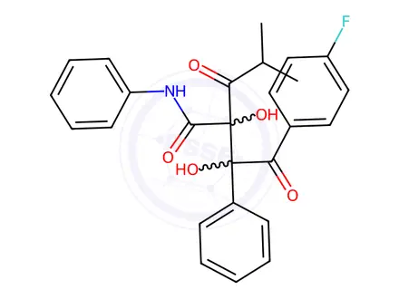 Chemical structure of Atorvastatin Calcium Impurity 117