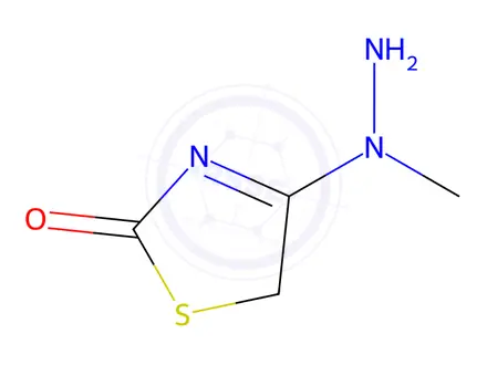 Chemical structure of 4-(1-Methylhydrazino)thiazol-2(5H)-one