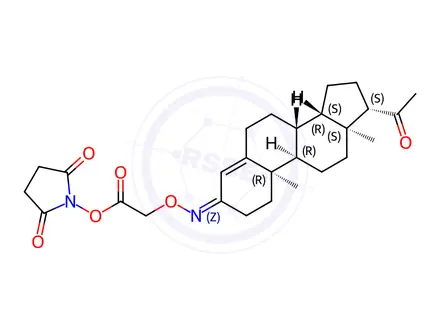 Chemical structure of Progesterone Impurity 177