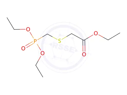 Chemical structure of 2-(((Diethoxyphosphoryl)methyl)thio)ethyl acetate