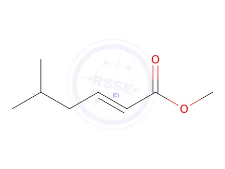 Chemical structure of (E)-Methyl 5-methylhex-2-enoate