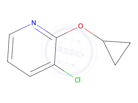 Chemical structure of 3-Chloro-2-cyclopropoxypyridine