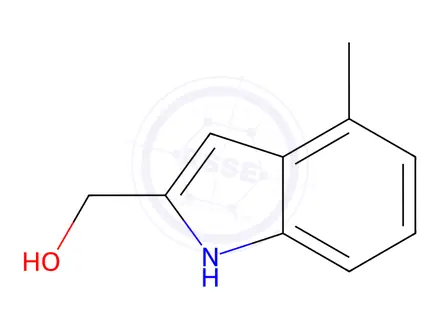 Chemical structure of (4-methyl-1H-indol-2-yl)methanol
