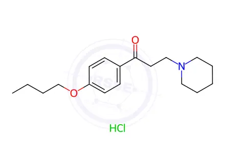 Chemical structure of Dyclonine hydrochloride
