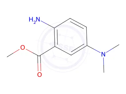 Chemical structure of Methyl 2-amino-5-(dimethylamino)benzoate