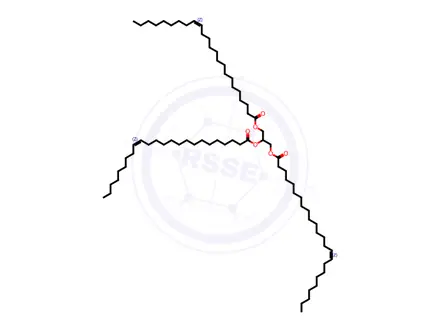 Chemical structure of Tritetracosenoin