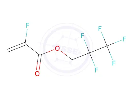 Chemical structure of 2,2,3,3,3-Pentafluoropropyl 2-fluoroacrylate