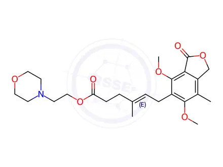 Chemical structure of Mycophenolate Mofetil EP Impurity D