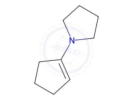 Chemical structure of 1-(Cyclopent-1-en-1-yl)pyrrolidine