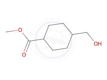 Chemical structure of METHYL TRANS-4-HYDROXYMETHYLCYCLOHEXANECARBOXYLATE