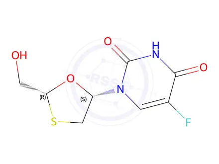 Chemical structure of Emtricitabine Impurity 71