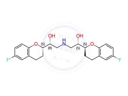 Chemical structure of Nebivolol Impurity 10