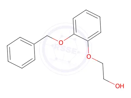 Chemical structure of 2-(2-Phenylmethoxyphenoxy)ethanol