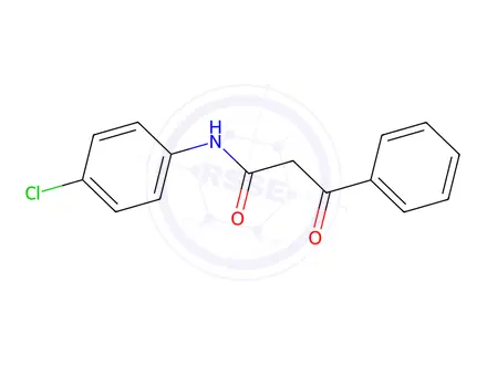 Chemical structure of n-(4-Chlorophenyl)-3-oxo-3-phenylpropanamide