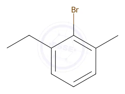 Chemical structure of Bromo-2-Ethyl-6-Methylbenzene