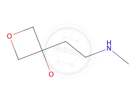 Chemical structure of 2-(3-Ethoxyoxetan-3-yl)-N-methylethan-1-amine