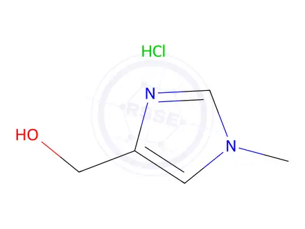 Chemical structure of (1-Methyl-1H-imidazol-4-yl)-methanol hydrochloride