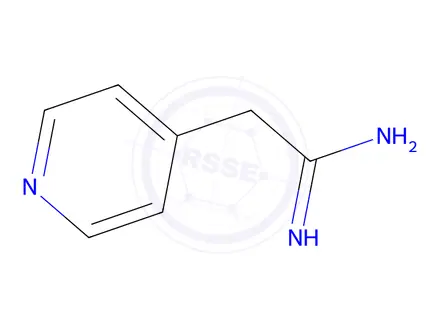 Chemical structure of 2-(Pyridin-4-yl)ethanimidamide
