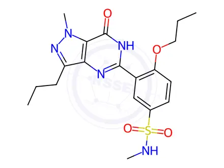 Chemical structure of Udenafil Impurity 8