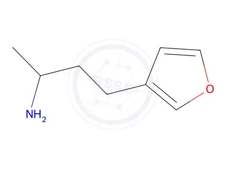 Chemical structure of 4-(Furan-3-yl)butan-2-amine