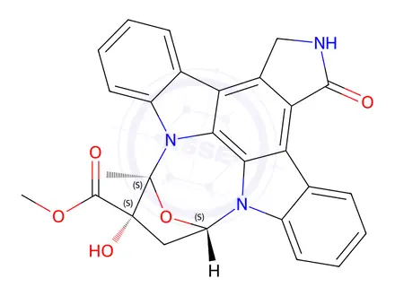 Chemical structure of K252a