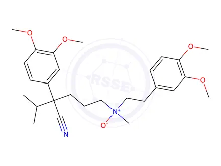 Chemical structure of Verampamil N-Oxide