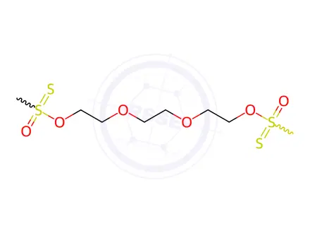 Chemical structure of 3,6-Dioxaoctane-1,8-diyl Bismethanethiosulfonate