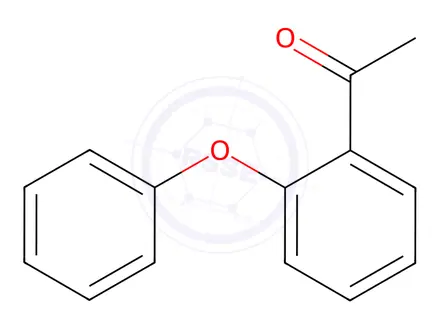 Chemical structure of 1-(2-Phenoxyphenyl)ethanone