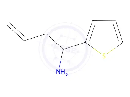 Chemical structure of 1-(Thiophen-2-yl)but-3-en-1-amine