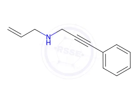 Chemical structure of N-(3-Phenylprop-2-yn-1-yl)prop-2-en-1-amine