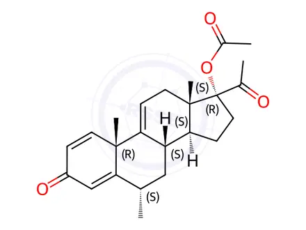 Chemical structure of Fluorometholone Impurity 36