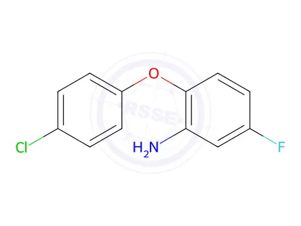 Chemical structure of 2-(4-Chlorophenoxy)-5-fluoroaniline