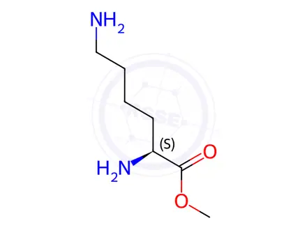 Chemical structure of Methyl lysinate