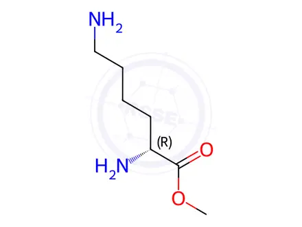 Chemical structure of D-Lysine Methyl Ester Dihydrochloride