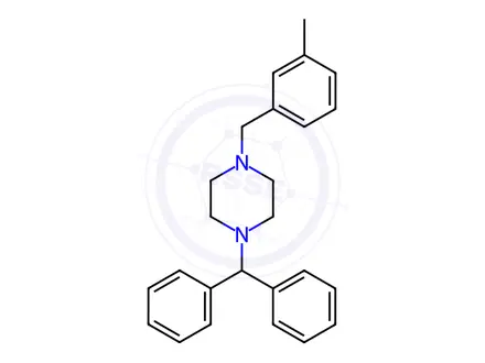 Chemical structure of Meclizine Impurity 12