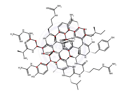 Chemical structure of Neuropeptide Y (18-36)