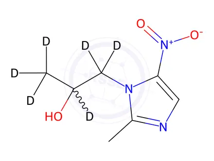 Chemical structure of Secnidazole-d6