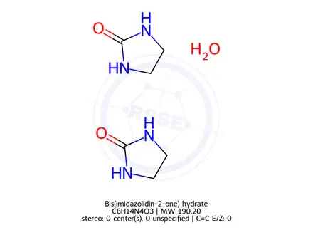 Chemical structure of Bis(imidazolidin-2-one) hydrate