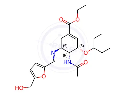 Chemical structure of Oseltamivir Impurity 397