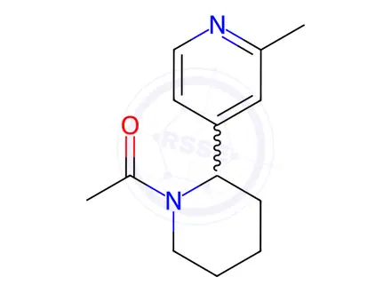 Chemical structure of 1-(2-(2-Methylpyridin-4-yl)piperidin-1-yl)ethanone