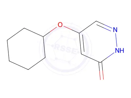 Chemical structure of 5-(Cyclohexyloxy)pyridazin-3(2H)-one