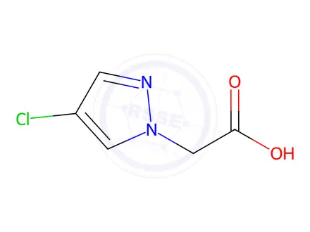 Chemical structure of (4-Chloro-pyrazol-1-yl)-acetic acid