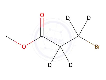 Chemical structure of Methyl 3-Bromopropionate-2,2,3,3-d4